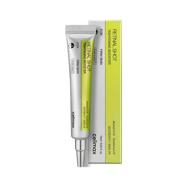 at-home spicule skincare product Celimax The Vita-A Retinal Shot Tightening Booster